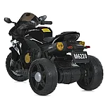 Детский электромотоцикл Bambi M 6220ELR-2 Черный