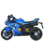 Детский электромотоцикл Bambi M 6220ELR-4 Синий