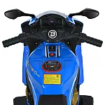 Детский электромотоцикл Bambi M 6220ELR-4 Синий