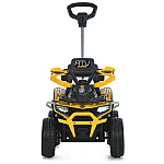 Електромобіль-толокар 3 в 1 Bambi M 6221EBLR-6 Жовтий