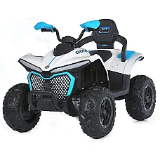 Дитячий квадроцикл Bambi M 6222EBLR-1-4 Біло-синій