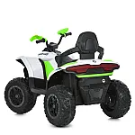 Дитячий квадроцикл Bambi M 6222EBLR-1-5 Біло-зелений