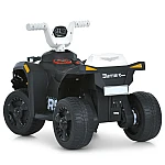 Детский электромобиль-толокар 2 в 1 Bambi M 6237EBLR-1 Белый