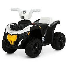 Дитячий електромобіль-толокар 2 в 1 Bambi M 6237EBLR-1 Білий