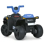 Дитячий електромобіль-толокар 2 в 1 Bambi M 6237EBLR-4 Синій