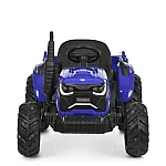 Дитячий електромобіль-трактор Bambi M 6260EBLR-4(24V) Синій