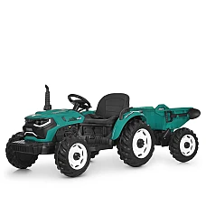 Дитячий електромобіль-трактор Bambi M 6260EBLR-5(24V) Зелений