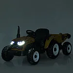 Дитячий електромобіль-трактор Bambi M 6260EBLR-6(24V) Жовтий