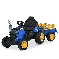 Детский электромобиль-трактор Bambi M 6261EBLR-4 Синий