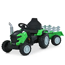 Дитячий електромобіль-трактор Bambi M 6261EBLR-5 Зелений