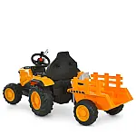 Детский электромобиль-трактор Bambi M 6261EBLR-6 Желтый