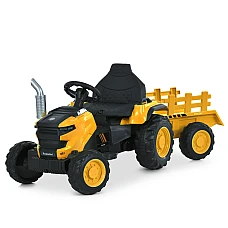 Детский электромобиль-трактор Bambi M 6261EBLR-6 Желтый