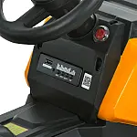 Детский электромобиль-трактор Bambi M 6261EBLR-6 Желтый