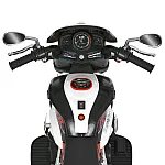 Детский электромотоцикл Bambi M 6263EL-1 Белый