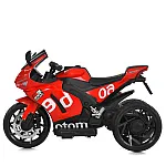 Детский электромотоцикл Bambi M 6265EL-3 Красный