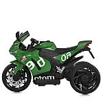 Детский электромотоцикл Bambi M 6265EL-5 Зеленый