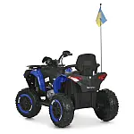 Дитячий квадроцикл Bambi з пультом керування M 6272EBLR-4(24V) Синій