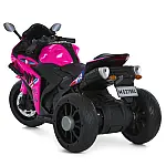 Дитячий електромотоцикл Bambi M 6273EL-8 Рожевий