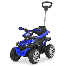 Електромобіль-толокар 3 в 1 Bambi M 6275EBLR-4 Синій