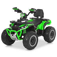 Дитячий квадроцикл з пультом керування Bambi M 6276EBLR-5 Зел