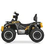 Детский квадроцикл с пультом управления Bambi M 6276EBLR-6 Желтый