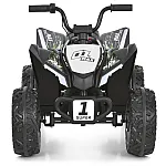 Дитячий квадроцикл Bambi M 6283EL-1-2 Біло-чорний