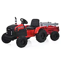 Дитячий електромобіль-трактор Bambi M 6285EBLR-3(24V) Червони