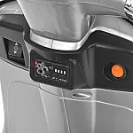 Детский электромотоцикл Vespa Bambi M 6288EL-11-2 Серый с черным