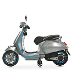 Дитячий електромотоцикл Vespa Bambi M 6288EL-11-4 Сірий із синім