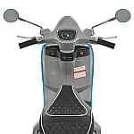 Дитячий електромотоцикл Vespa Bambi M 6288EL-11-4 Сірий із синім
