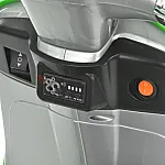 Детский электромотоцикл Vespa Bambi M 6288EL-11-5 Серый с зеленым