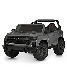 Електромобіль Chevrolet Bambi M 6290EBLR-11 (24V) Сірий
