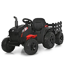 Дитячий електромобіль-трактор Bambi M 6295EBLR-2 Чорний