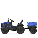Дитячий електромобіль-трактор Bambi M 6295EBLR-4 Синій