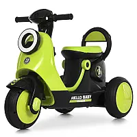 Дитячий електромотоцикл Bambi M 6298BR-5 Зелений
