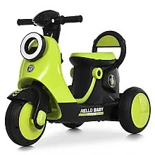 Дитячий електромотоцикл Bambi M 6298BR-5 Зелений