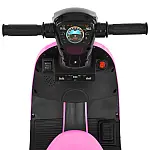 Дитячий електромотоцикл Bambi M 6298BR-8 Рожевий