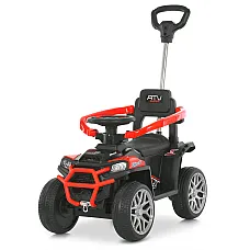Електромобіль-толокар 3 в 1 Bambi M 6300EBLR-3 Червоний