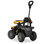 Электромобиль-толокар 3 в 1 Bambi M 6300EBLR-6 Желтый