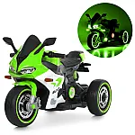 Детский электромотоцикл Bambi M 6307EL-5 Зеленый