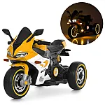 Дитячий електромотоцикл Bambi M 6307EL-6 Жовтий