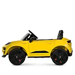 Дитячий електромобіль Porsche Macan Bambi M 6314EBLR-6 Жовтий