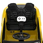 Дитячий електромобіль Porsche Macan Bambi M 6314EBLR-6 Жовтий