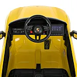 Дитячий електромобіль Porsche Macan Bambi M 6314EBLR-6 Жовтий