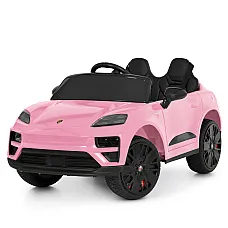 Дитячий електромобіль Porsche Macan Bambi M 6314EBLR-8 Рожеви
