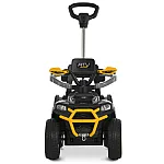 Електромобіль-толокар 3 в 1 Bambi M 6323EBLR-11-6 Сіро-жовтий