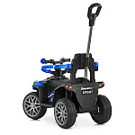 Електромобіль-толокар 3 в 1 Bambi M 6323EBLR-4 Синій