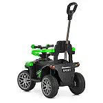 Електромобіль-толокар 3 в 1 Bambi M 6323EBLR-5 Зелений
