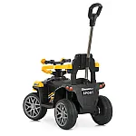 Электромобиль-толокар 3 в 1 Bambi M 6323EBLR-6 Желтый
