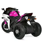 Дитячий електромотоцикл Bambi M 6329EL-8 Рожевий
